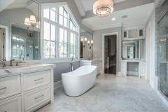 C&M Cabinets and Millwork custom master bathroom