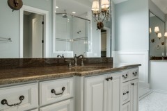 C&M Cabinets and Millwork custom master bathroom