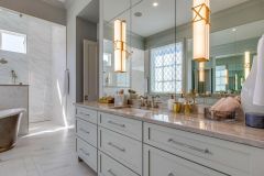 C&M Cabinets and Millwork custom master bathroom