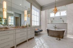 C&M Cabinets and Millwork custom master bathroom