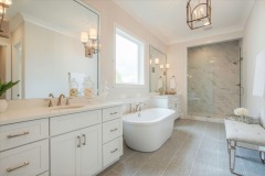 C&M Cabinets and Millwork custom master bathroom