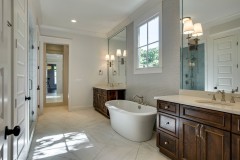 C&M Cabinets and Millwork custom master bathroom