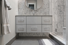 C&M Cabinets and Millwork Contemporary Bath METRO Fashion Grey
