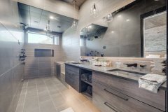 C&M Cabinets and Millwork Contemporary Bath