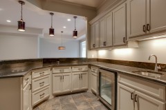 C&M Cabinets and Millwork custom wet bar