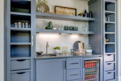 C&M Cabinets and Millwork custom wet bar
