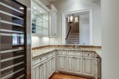 C&M Cabinets and Millwork custom wet bar