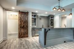 C&M Cabinets and Millwork custom wet bar