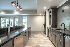C&M Cabinets and Millwork custom wet bar