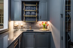 C&M Cabinets and Millwork custom wet bar