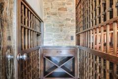 C&M Cabinets and Millwork custom wine room